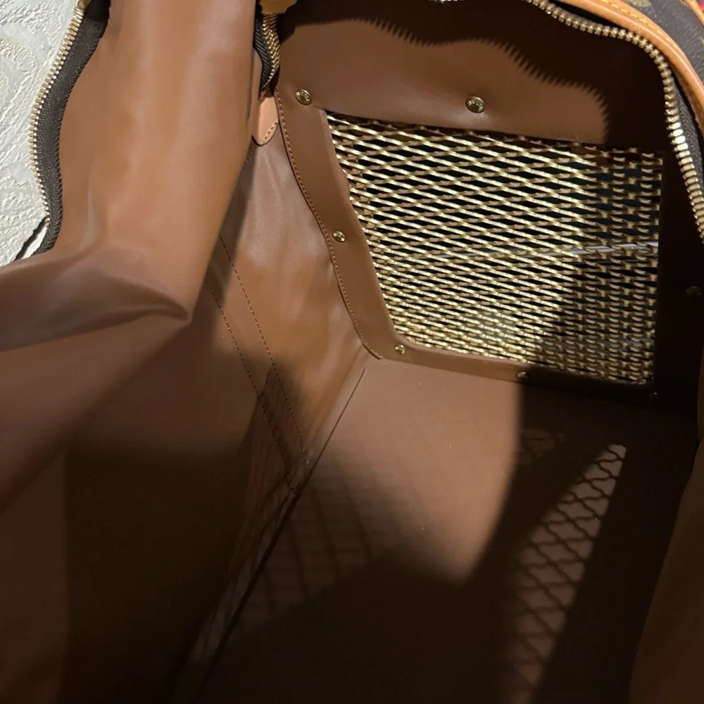 Louis Vuitton Monogram Pet Carrier - Authentic